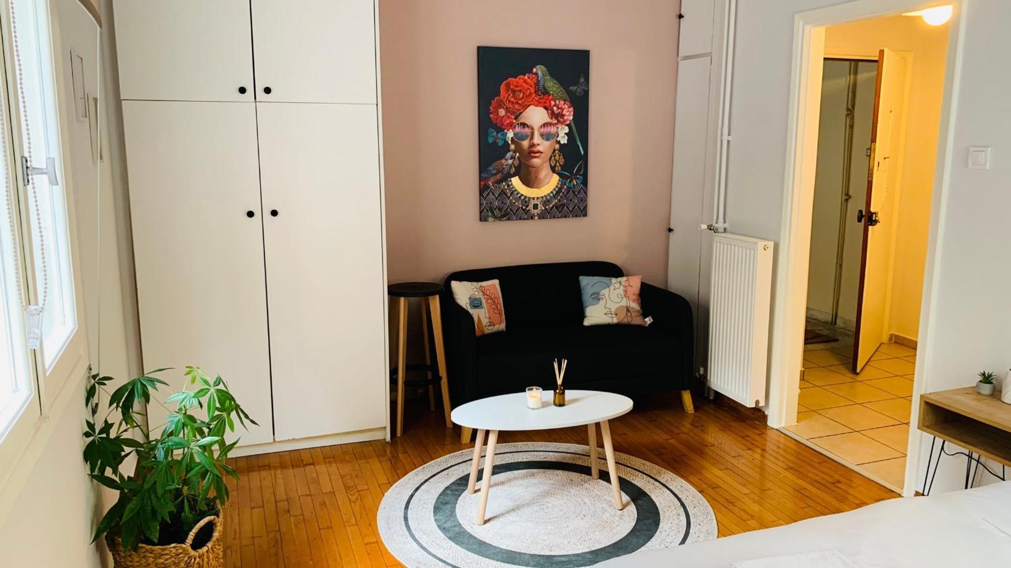 Exarcheia Urban Studio Apartment Atenas Exterior foto
